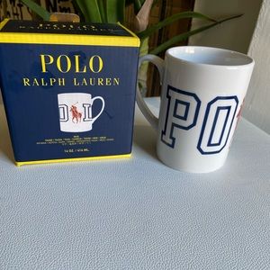 POLI Ralph Lauren POLO LIGK BIG PONY Coffe Tea Mug NEW!!